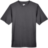Custom Mens Sonic Heather Performance T-Shirt Dark Grey Heather