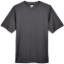 Custom Mens Sonic Heather Performance T-Shirt Dark Grey Heather