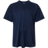 Custom Youth Zone Performance Henley Sport Dark Navy
