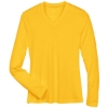 Custom Womens Zone Performance Long Sleeve T-Shirt Sport Athletic Gold