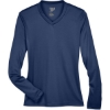 Custom Womens Zone Performance Long Sleeve T-Shirt Sport Dark Navy