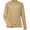 Custom Youth Zone Performance Long Sleeve T-Shirt Sport Vegas Gold