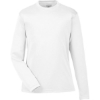 Custom Youth Zone Performance Long Sleeve T-Shirt White