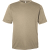 Custom Mens Zone Performance Mesh T-Shirt Coyote Brown
