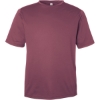 Custom Mens Zone Performance Mesh T-Shirt Sport Dark Maroon
