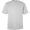Custom Mens Zone Performance Mesh T-Shirt Sport Silver