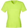 Custom Womens Zone Performance Mesh T-Shirt Safety Yellow