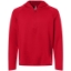 Custom Mens Qualify Quarter-Zip Hooded Pullover Sport Red