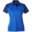 Custom Womens Command Snag-Protection Colorblock Polo Sport Royal/ Sport Dark Navy