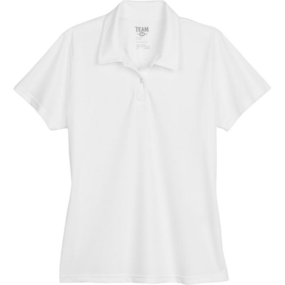 Custom Womens Command Snag Protection Polo White