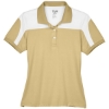 Custom Womens Victor Performance Polo Sport Vegas Gold