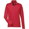 Custom Mens Zone Performance Quarter-Zip Pullover Sport Red
