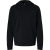 Custom Youth Squad Hooded Tech Fleece Pullover Black