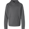 Custom Youth Squad Hooded Tech Fleece Pullover Sport Graphite