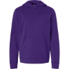 Custom Youth Squad Hooded Tech Fleece Pullover Sport Purple