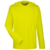 Custom Mens Zone Performance Hooded T-Shirt Safety Yellow