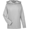Custom Youth Zone Performance Hooded T-Shirt Sport Silver
