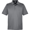 Custom Mens Zone Performance Polo Sport Graphite