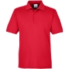 Custom Mens Zone Performance Polo Sport Red