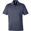 Custom Mens Zone Sonic Heather Performance Polo Sport Dark Navy Heather