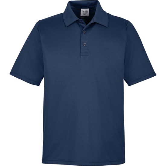 Custom Mens Tall Zone Performance Polo Sport Dark Navy