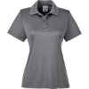 Custom Womens Zone Performance Polo Sport Graphite