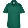 Custom Youth Zone Performance Polo Sport Forest