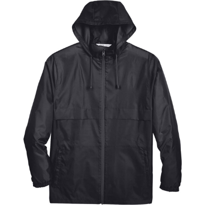 Custom Unisex Zone Protect Lightweight Jacket Black