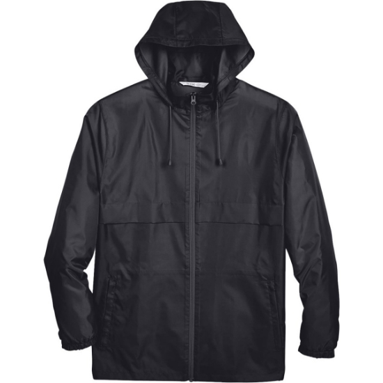 Custom Unisex Zone Protect Lightweight Jacket Black