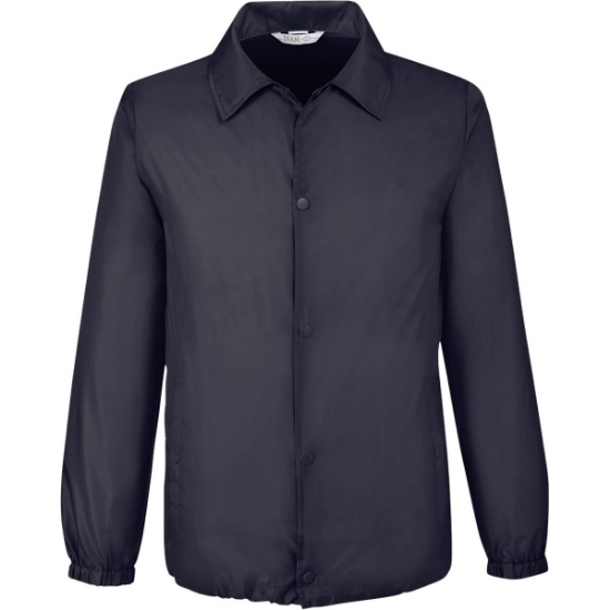 Custom Unisex Zone Protect Coaches Jacket Black