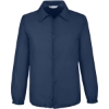 Custom Unisex Zone Protect Coaches Jacket Sport Dark Navy