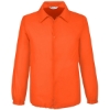 Custom Unisex Zone Protect Coaches Jacket Sport Orange