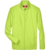 Custom Mens Leader Soft Shell Jacket Safety Yellow