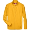 Custom Mens Leader Soft Shell Jacket Sport Athletic Gold