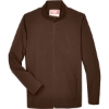 Custom Mens Leader Soft Shell Jacket Sport Dark Brown