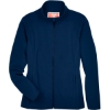 Custom Womens Leader Soft Shell Jacket Sport Dark Navy