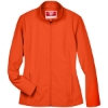 Custom Womens Leader Soft Shell Jacket Sport Orange