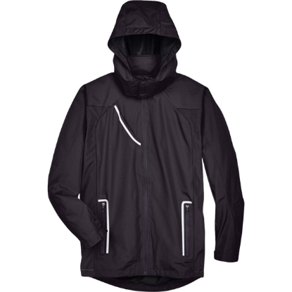 Custom Mens Dominator Waterproof Jacket Black