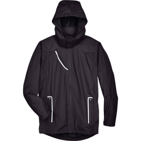 Custom Mens Dominator Waterproof Jacket Black