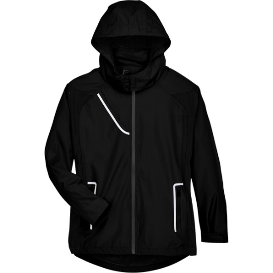 Custom Womens Dominator Waterproof Jacket Black