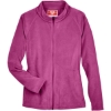 Custom Womens Campus Microfleece Jacket Sport Charity Pink