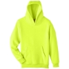 Custom Youth Zone HydroSport™ Heavyweight Hooded Sweatshirt Safety Yellow