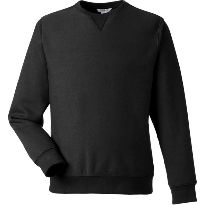Custom Unisex Zone HydroSport™ Heavyweight Crewneck Sweatshirt Black