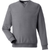 Custom Unisex Zone HydroSport™ Heavyweight Crewneck Sweatshirt Dark Grey Heather