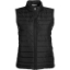 Custom Womens Quilted Puffer Vest Black