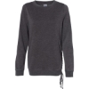 Custom Women’s Enzyme-Washed Rally Crewneck Sweatshirt Charcoal