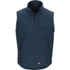 Custom Mens Soft Shell Vest Navy