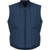 Custom Mens Quilted Vest Navy