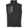 Custom Mens Full-Zip Vest Black