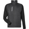 Custom Mens Lightweight Hybrid Jacket Black